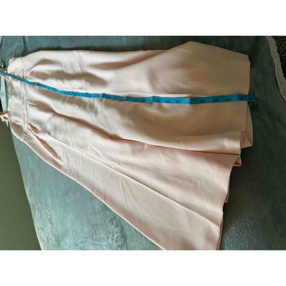 ELLE Pink Sleeveless V Neck A Line One Piece Pantsuit Cocktail Party Med… - Picture 7 of 8